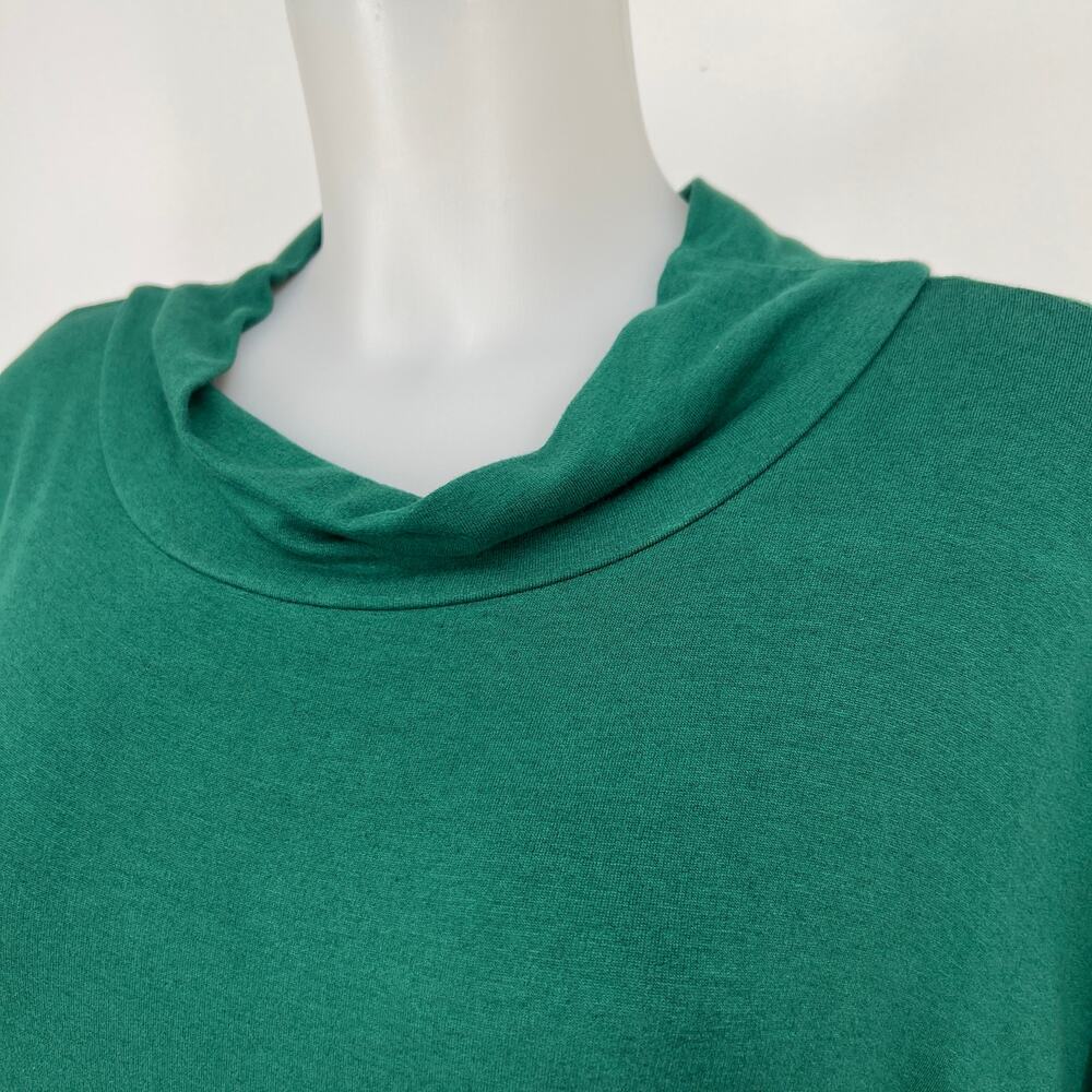 Bryn Walker Ilse Ponti Dress Juniper Green XS Oversized Midi Long Dolman Sleeve - Picture 4 of 8